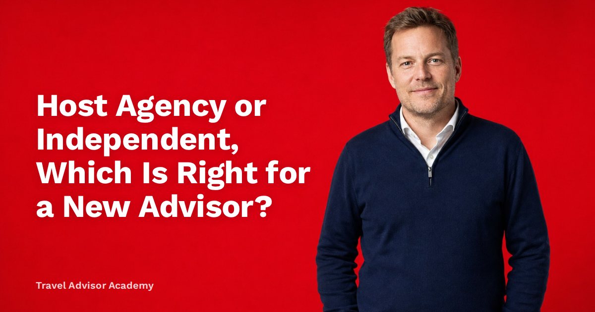 Host Agency or Independent, Which Is Right for a New Advisor?